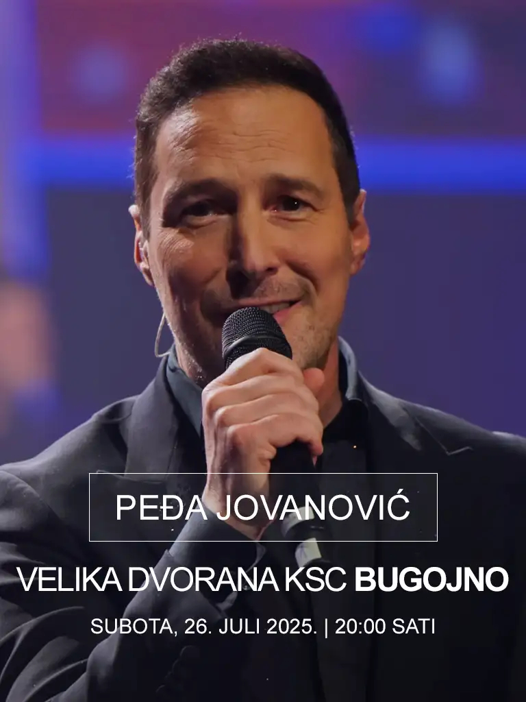 Peđa Jovanović Velika Dvorana KSC Bugojno Bosna i Hercegovina