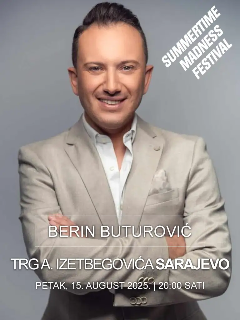 Berin Buturović Trg Alje Izetbegovića Sarajevo Bosna i Hercegovina