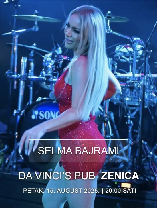 Selma Bajrami Da Vinci's Pub Zenica Bosna i Hercegovina