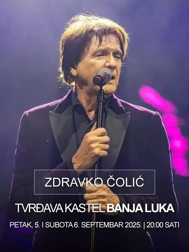 Zdravko Čolic Tvrđava Kastel Banja Luka Bosna i Hercegovina