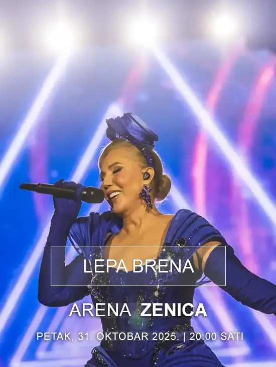 Lepa Brena Arena Husein Smajlović Zenica Bosna i Hercegovina