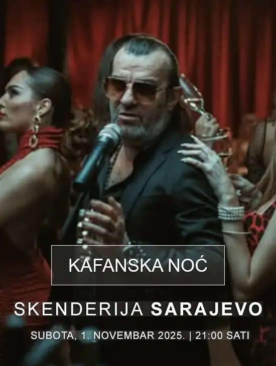 Kafanska Noć Dvorana Mirza Delibašić Skenderija Sarajevo Bosna i Hercegovina