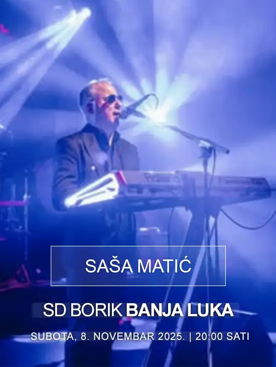 Saša Matić Sportska Dvorana Borik Banja Luka Bosna i Hercegovina