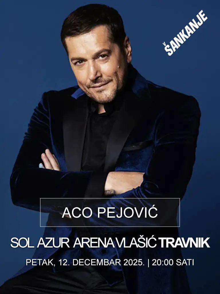 Aco Pejović Sol Azur Arena Vlašić Travnik Bosna i Hercegovina