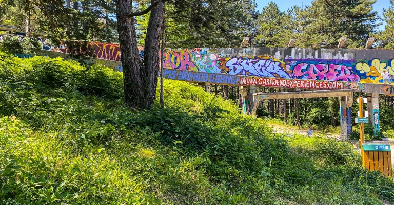 Olimpijska staza za bob i sankanje Trebević