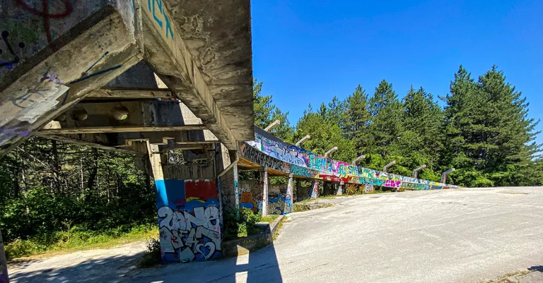 Olimpijska staza za bob i sankanje Trebević