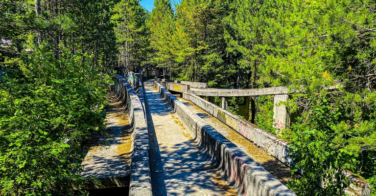 Olimpijska staza za bob i sankanje Trebević
